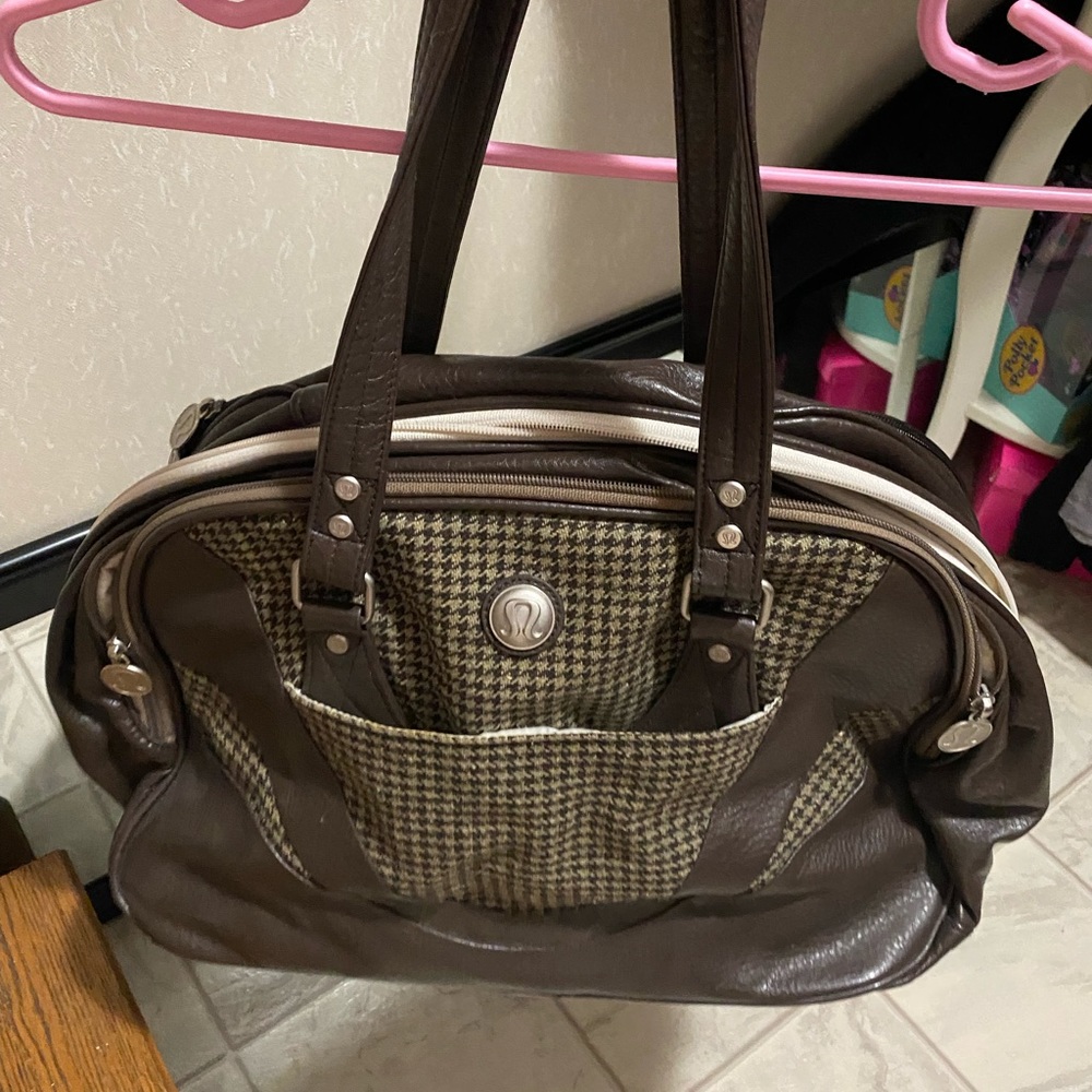 Lululemon Brown Tote Bag - Picture 1 of 3